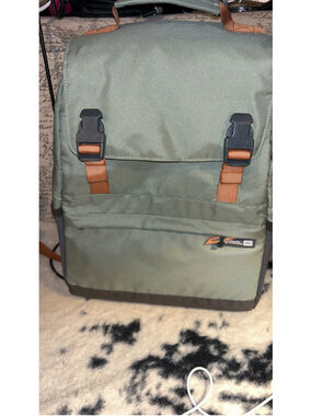 CleverMade Coronado Backpack Cooler One Size Green Brown